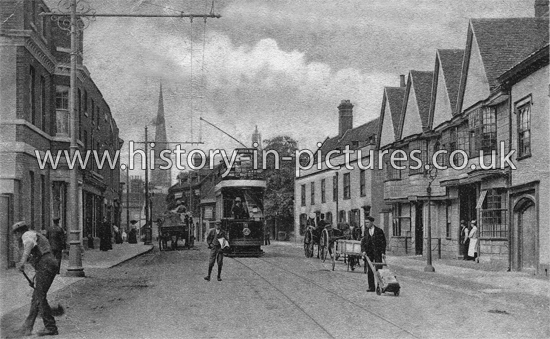 High Street, (Eastend), Colchester. Essex. c.1906